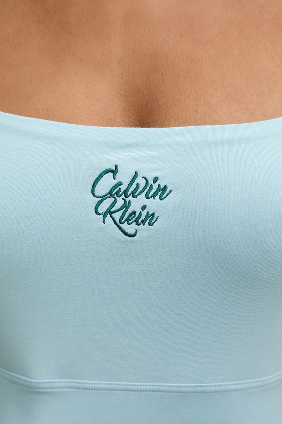 Calvin Klein Underwear biustonosz niebieski LV00QF8612