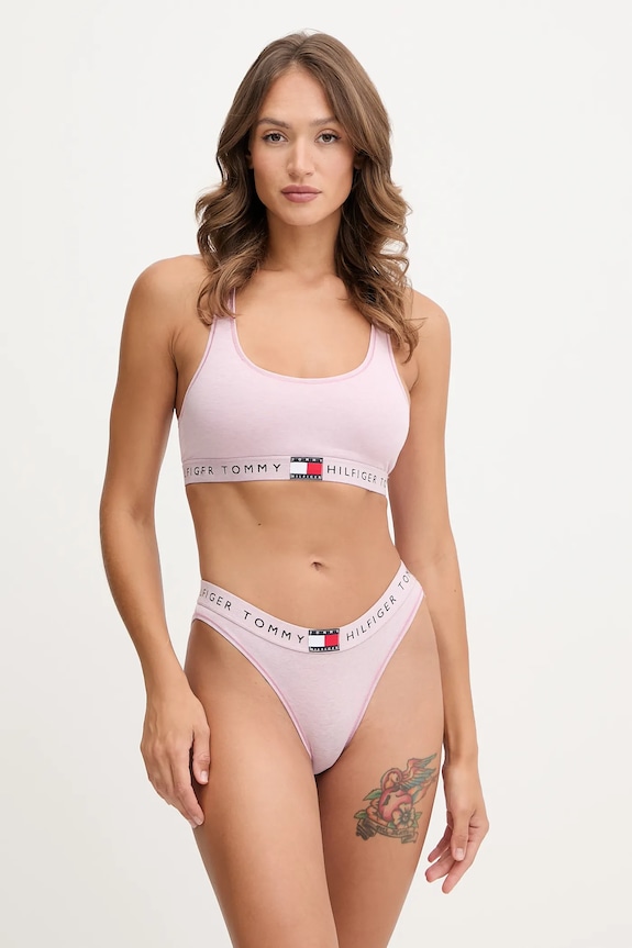 Tommy Hilfiger biustonosz UW0UW06221 różowy AW25