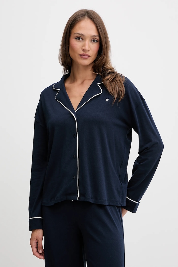 Tommy Hilfiger piżama UW0UW06142 granatowy AW25