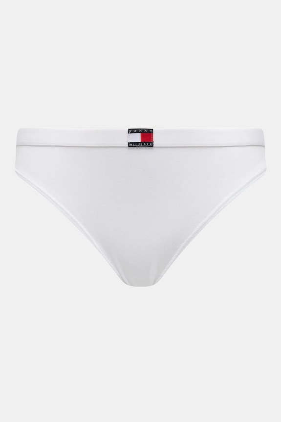 Oblečenie Tommy Hilfiger nohavičky dámske s bavlnou 3-pak UW0UW06141 biela