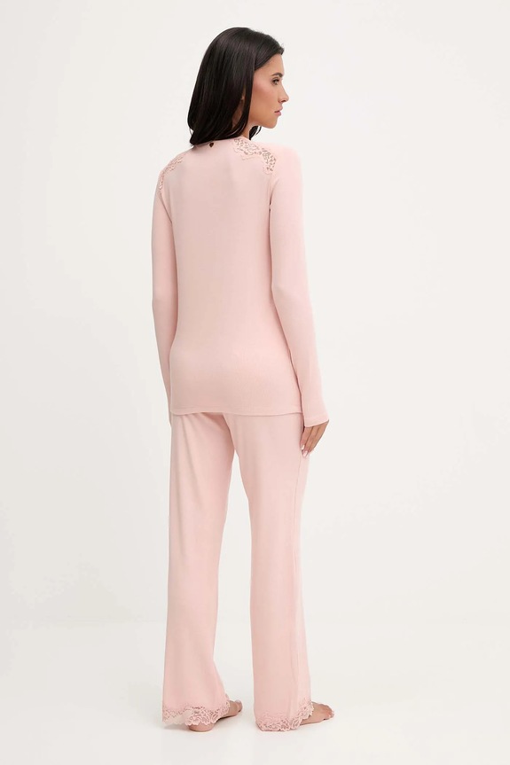 Twinset pijama 252LL2BBB portocaliu AW25