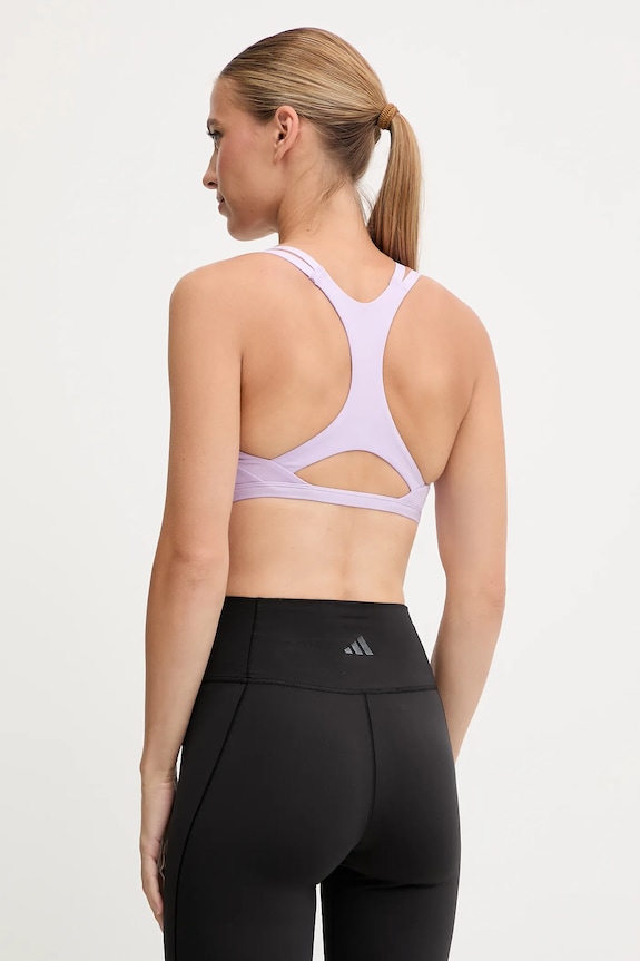 Odjeća Sportski grudnjak adidas Performance AERIM LS KA3794 ljubičasta