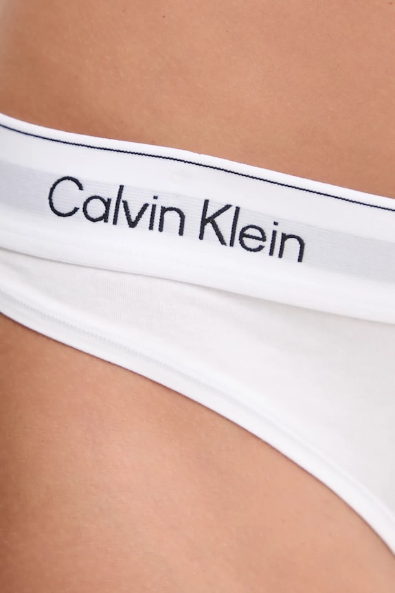 Îmbrăcăminte Calvin Klein Underwear tanga LV00QF8518 alb