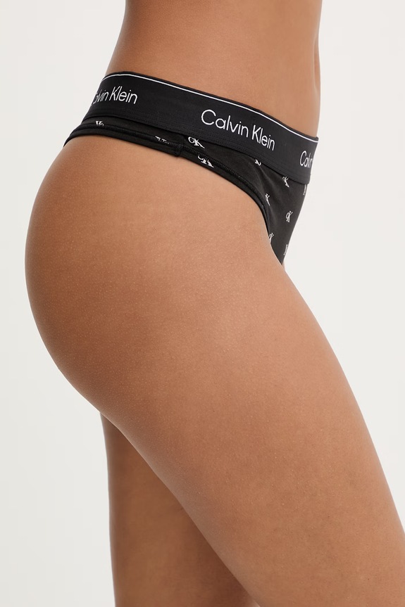Oblečenie Calvin Klein Underwear tangá dámske s bavlnou LV00QF8518 čierna