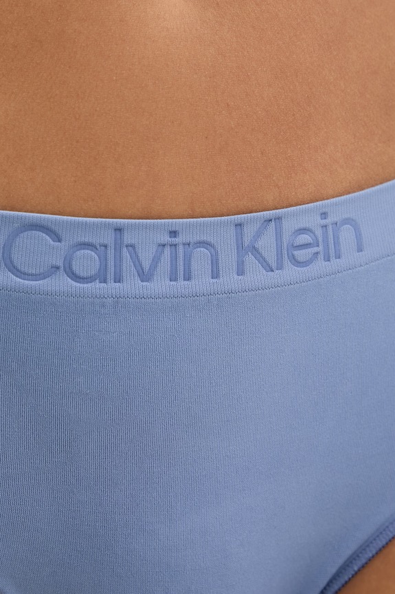 Odzież Calvin Klein Underwear figi damskie LV00QD3960 niebieski