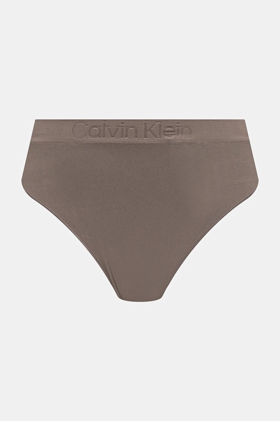 Odzież Calvin Klein Underwear stringi damskie 3-pack LV00QD5211 brązowy