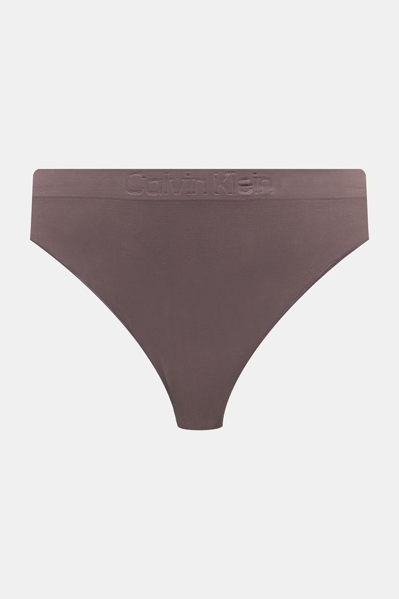 Calvin Klein Underwear stringi damskie 3-pack LV00QD5211 brązowy SS26