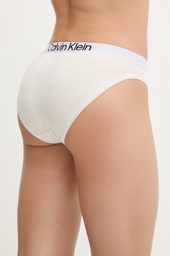 Calvin Klein Underwear nohavičky dámske bavlnené s elastanom LV00QD5291 sivá SS26