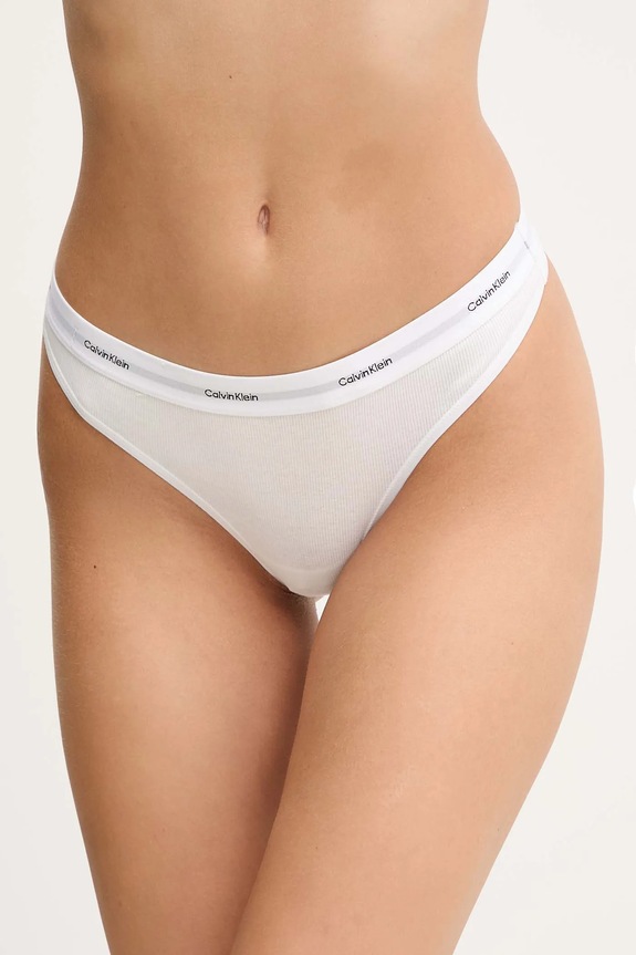 Tangá Calvin Klein Underwear tangá biela LV00QD5357