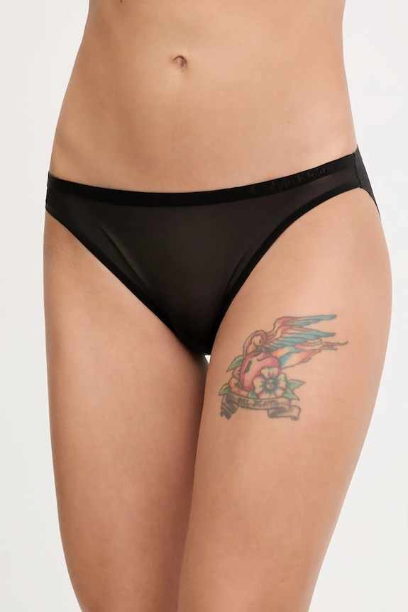 Calvin Klein Underwear figi dzianina czarny LV00QF8451