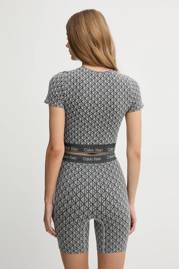Tričko Calvin Klein Underwear LV00QF8487 sivá AW25
