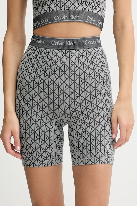 Calvin Klein Underwear pantaloni scurți de lounge tricotaj gri LV00QF8488