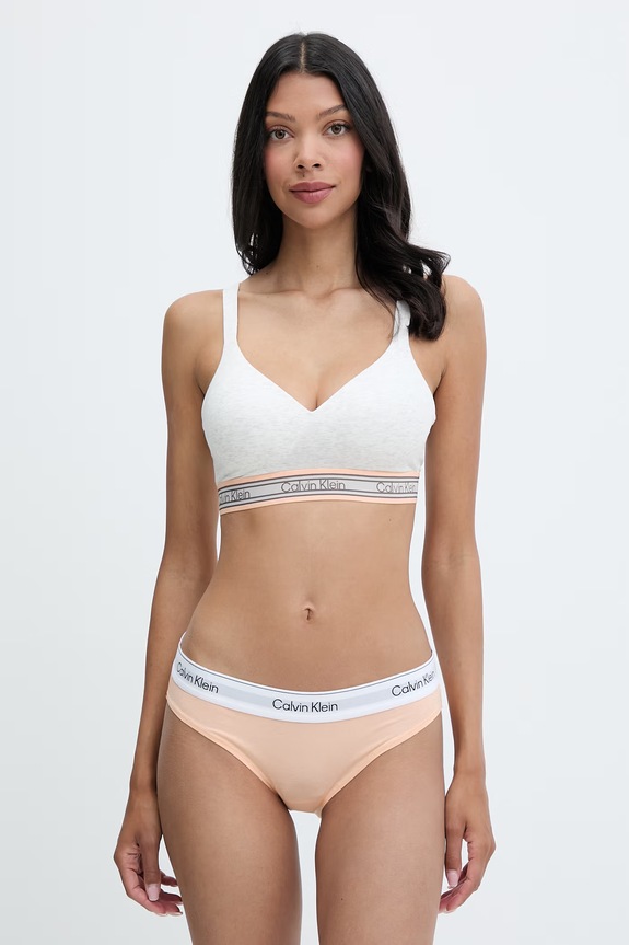 Calvin Klein Underwear gaćice za žene s pamukom LV00QF8520 narančasta SS26