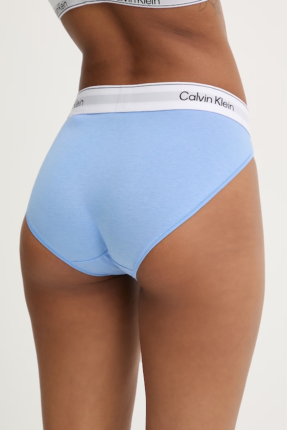 Oblečenie Calvin Klein Underwear nohavičky dámske s bavlnou LV00QF8520 modrá