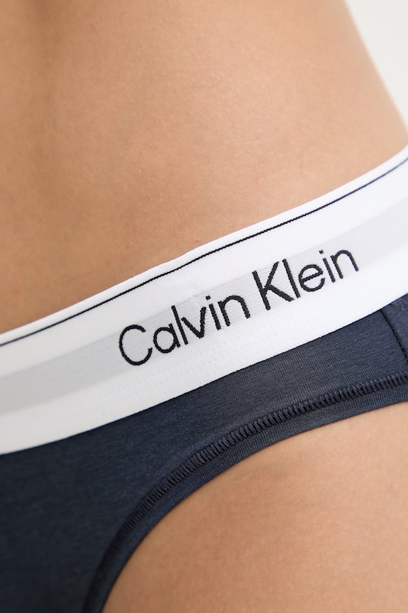 Calvin Klein Underwear nohavičky dámske s bavlnou tmavomodrá LV00QF8520