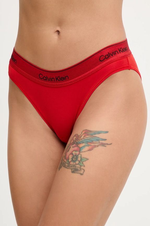 Calvin Klein Underwear chiloți uni rosu LV00QF8550