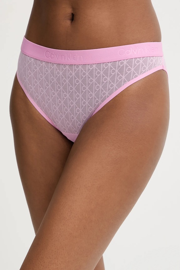 Calvin Klein Underwear chiloți figi roz LV00QF8608