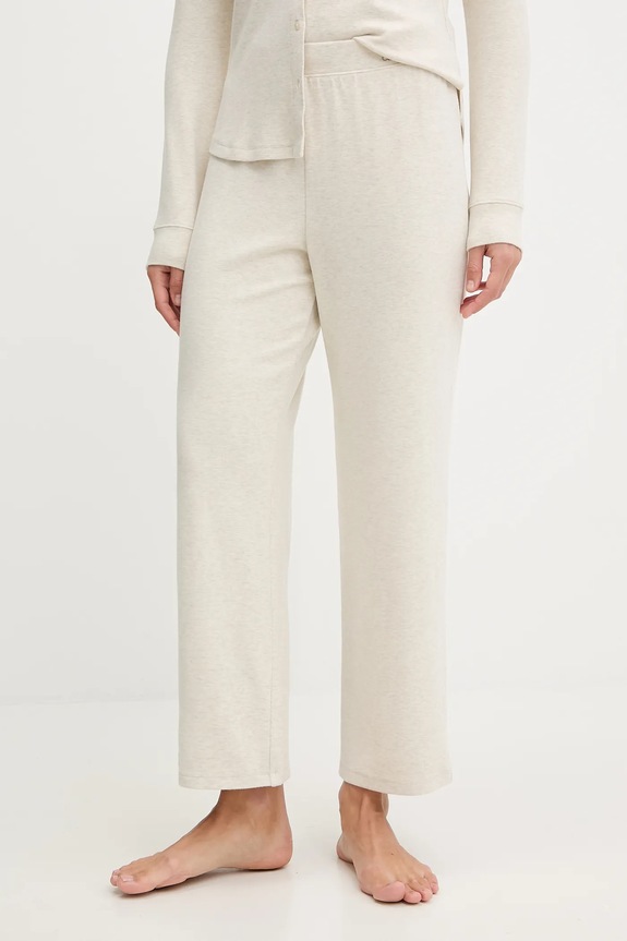 Odzież Calvin Klein Underwear piżama LV00QS7582 beżowy