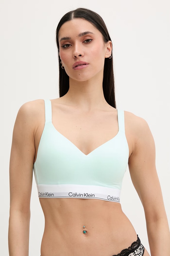 Calvin Klein Underwear braletka s bavlnou tyrkysová LV00QF8500