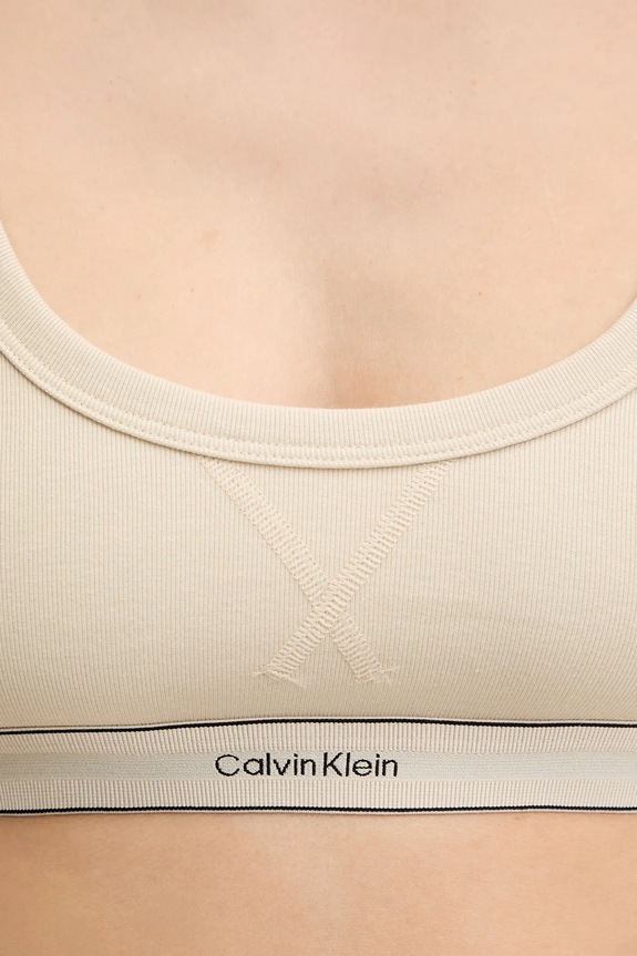 Podprsenka Calvin Klein Underwear béžová LV00QF8365