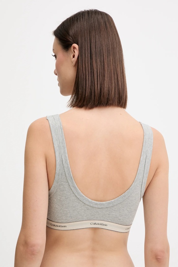 Odzież Calvin Klein Underwear biustonosz LV00QF8365 szary