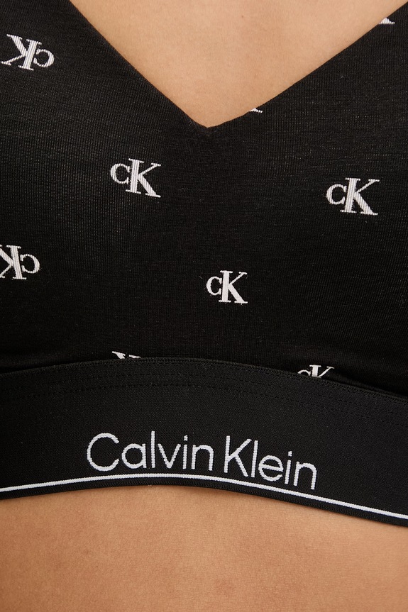 Calvin Klein Underwear braletka s bavlnou čierna LV00QF8504