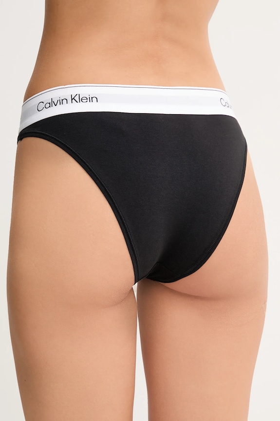 Ruházat Calvin Klein Underwear női bugyi pamuttal LV00QF8524 fekete