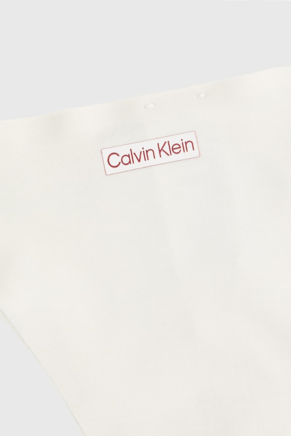 Ρούχα Στρινγκ Calvin Klein Underwear LV00QF8085 μπεζ