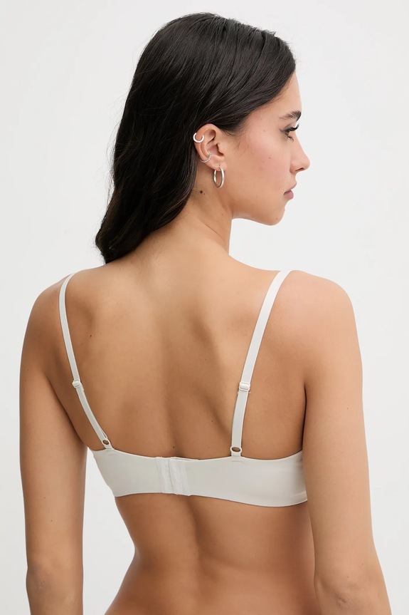 Odzież Calvin Klein Underwear biustonosz LV00QF8084 beżowy