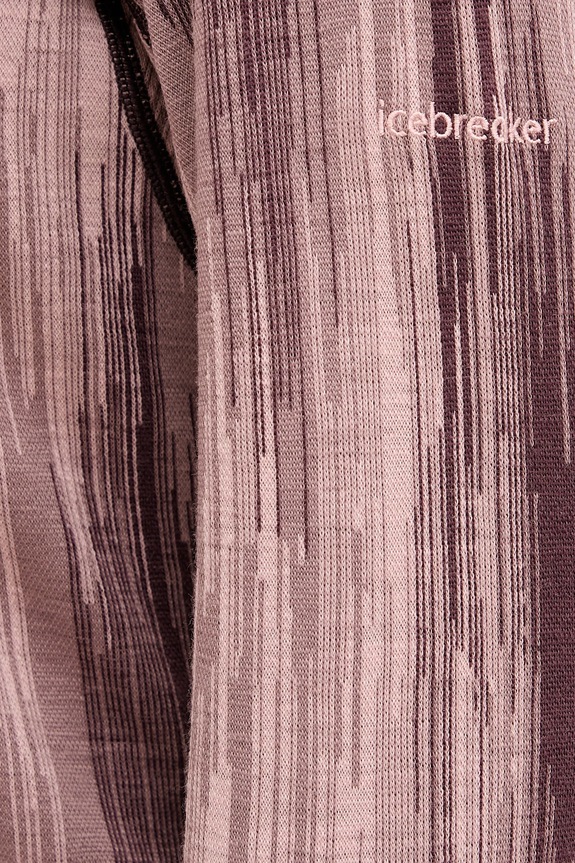 Ισοθερμικό μάλλινο μακρυμάνικο Icebreaker Merino 260 Vertex IB0A57BQ0KA1 ροζ