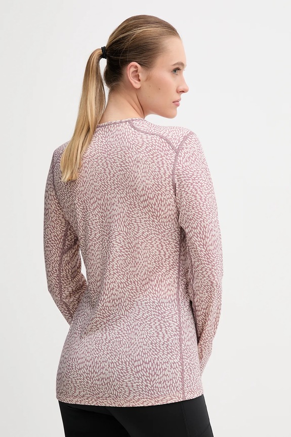Icebreaker longsleeve funkcyjny Merino 200 Oasis IB0A57BH0H91 różowy AW25
