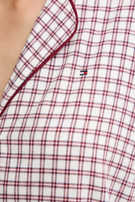 Tommy Hilfiger cămașă de noapte burgundia UW0UW06147