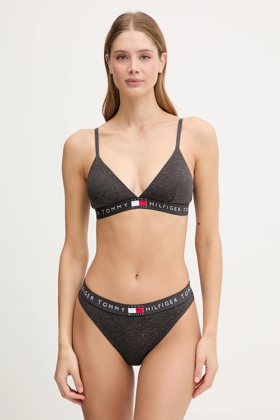Στρινγκ Tommy Hilfiger UW0UW06227 γκρί AW25