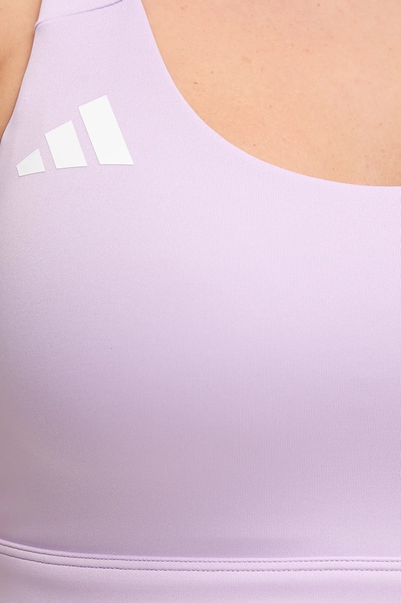 Αθλητικό σουτιέν adidas Performance Adizero JV9778 μωβ