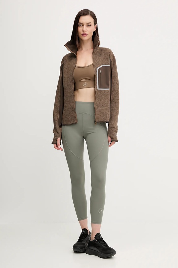 Sportski grudnjak adidas by Stella McCartney JW1996 smeđa AW25