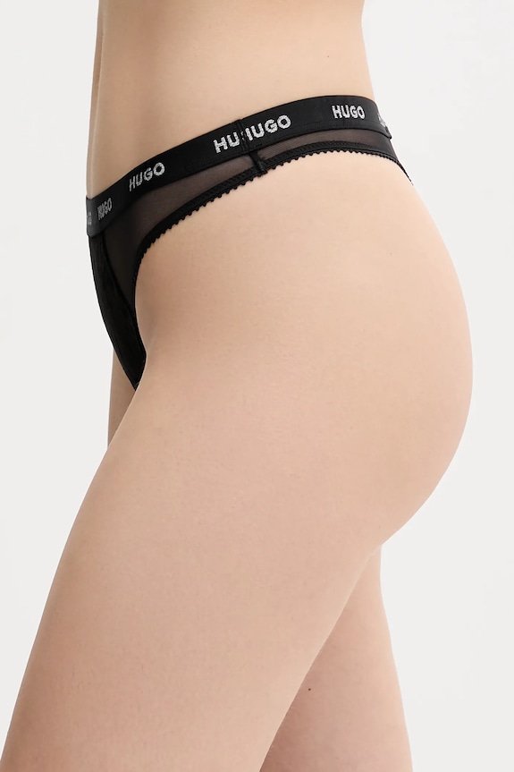 Tangá HUGO THONG SL DESIGN 50549912 čierna AW25