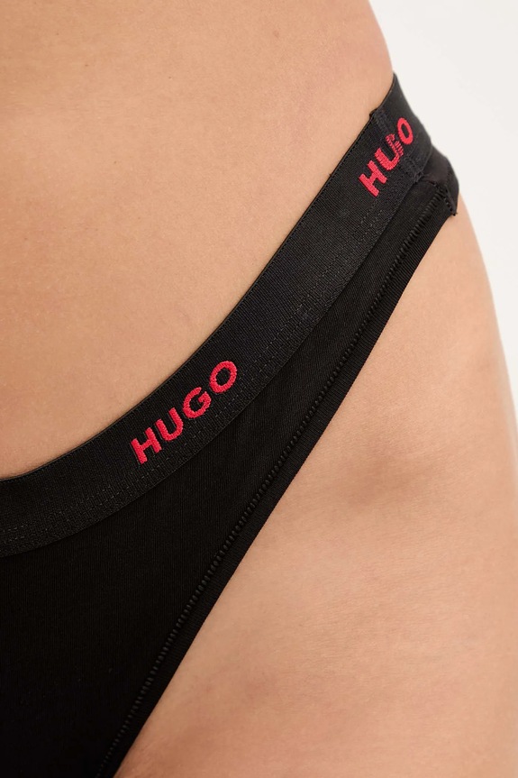 Ruházat HUGO tanga 50557101 fekete