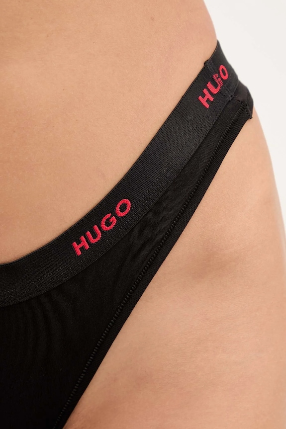 Ruházat HUGO tanga 50557101 fekete