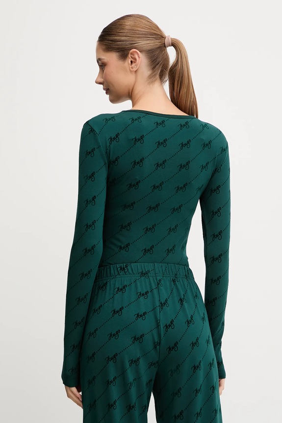 Oblačila Body HUGO LOKKY Bodysuit 50549795 zelena