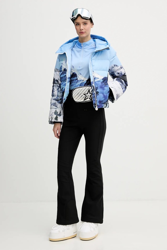 Perfect Moment longsleeve funkcyjny W3001227 niebieski AW25