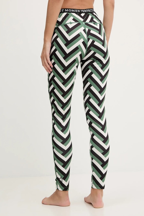 Odzież Perfect Moment legginsy funkcyjne W3001228 zielony