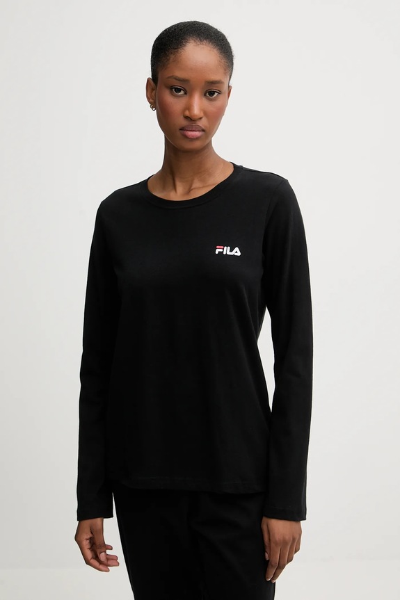 Дрехи Памучна пижама Fila FPW4217 черен