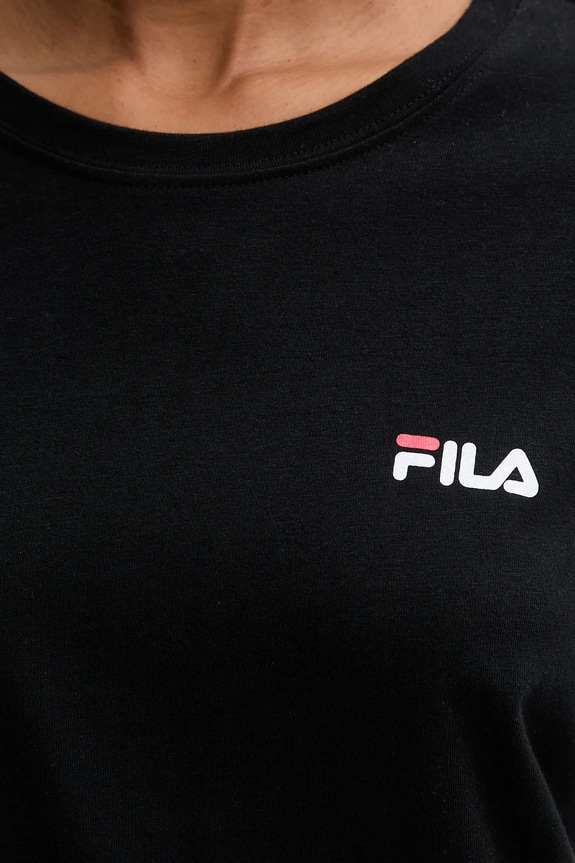 Памучна пижама Fila FPW4217 черен