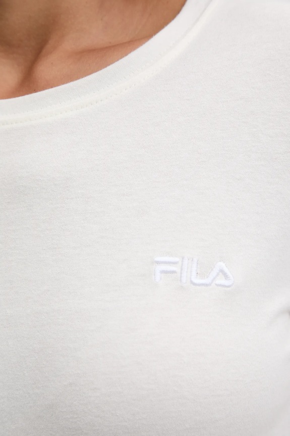 Bavlněné pyžamo Fila FPW4223 béžová