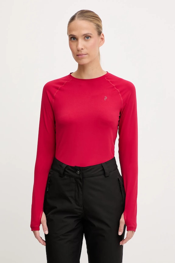 Peak Performance longsleeve funcțional Spirit outdoor rosu G79755