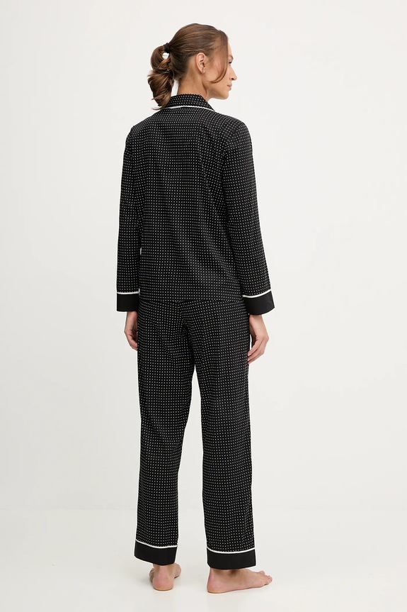 Lauren Ralph Lauren piżama ILN92439 czarny AW25