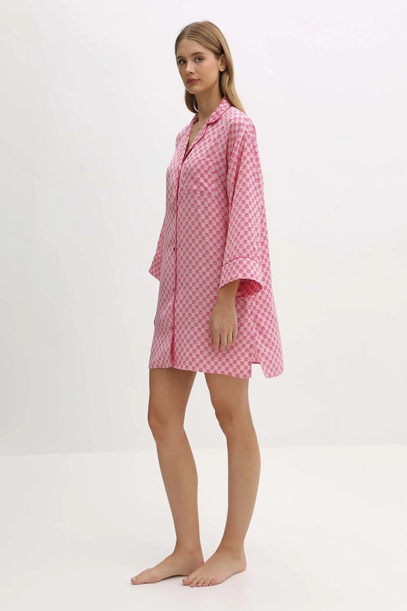 Dkny koszula nocna YI30061 różowy AW25
