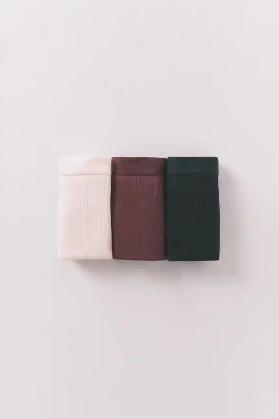 women'secret stringi 3-pack 4932667 zielony AW25