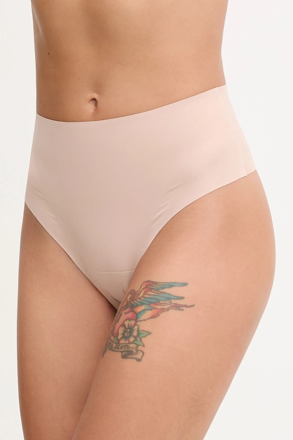 women'secret stringi dzianina beżowy 5182813