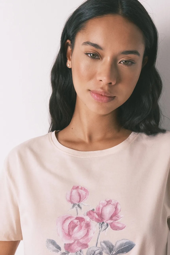 Одежда Хлопковая пижама women'secret 3592421 розовый
